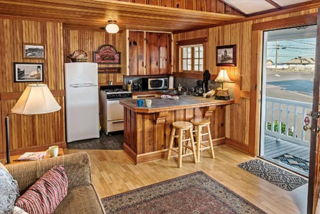 Oregon Coast motel kitchen